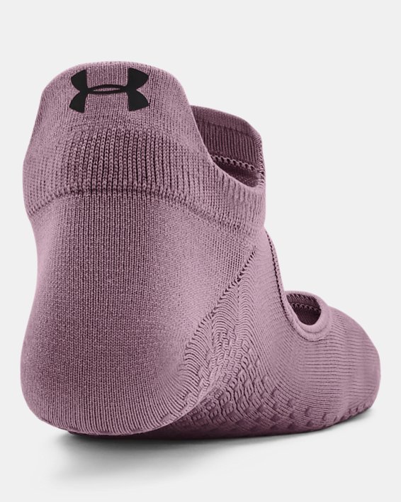 Women's UA Breathe Balance 2-Pack Socks in Purple image number 2